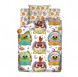 Комплект постельного белья 1.5 бязь "Angry Birds 2" (50х70) рис. 16178-1/16179-1 Птенчики